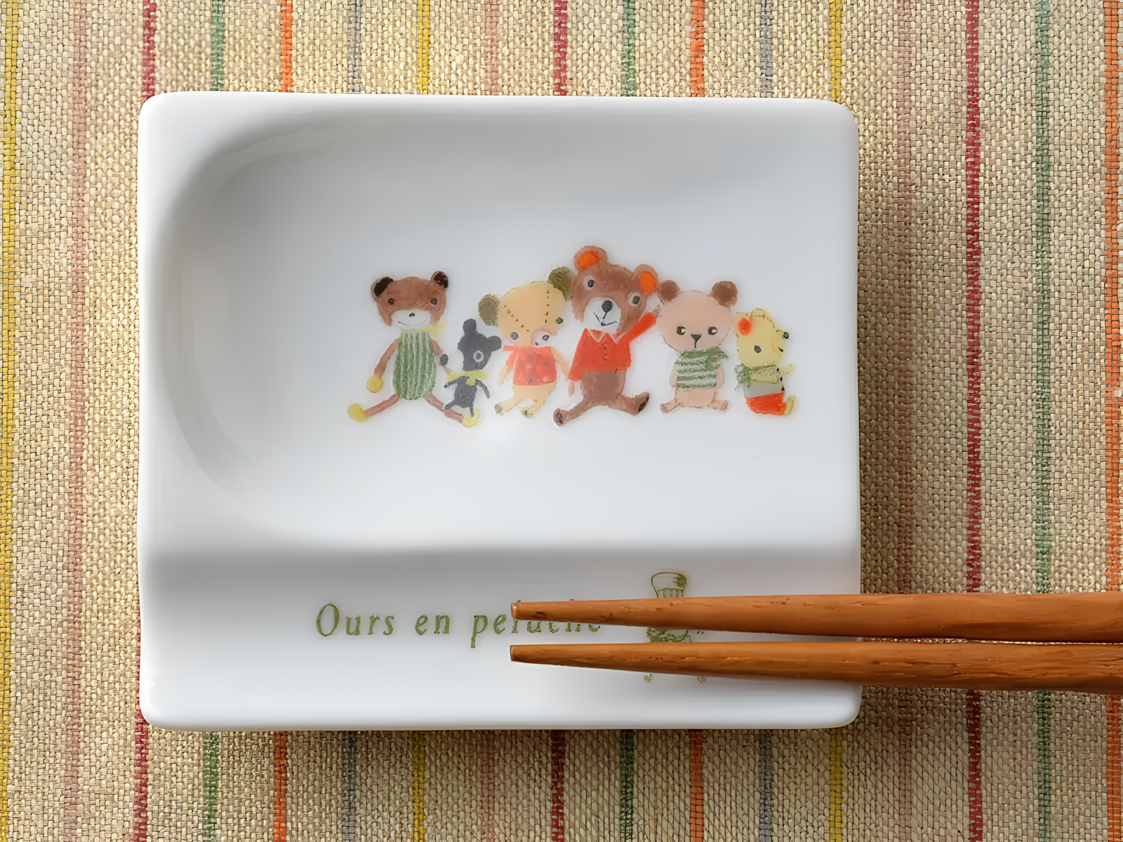 CHOPSTICK REST SMALL PLATE（Mino ware）