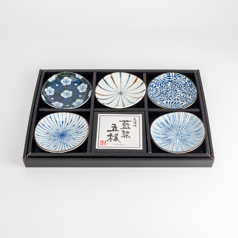 小皿5枚セット(美濃焼)