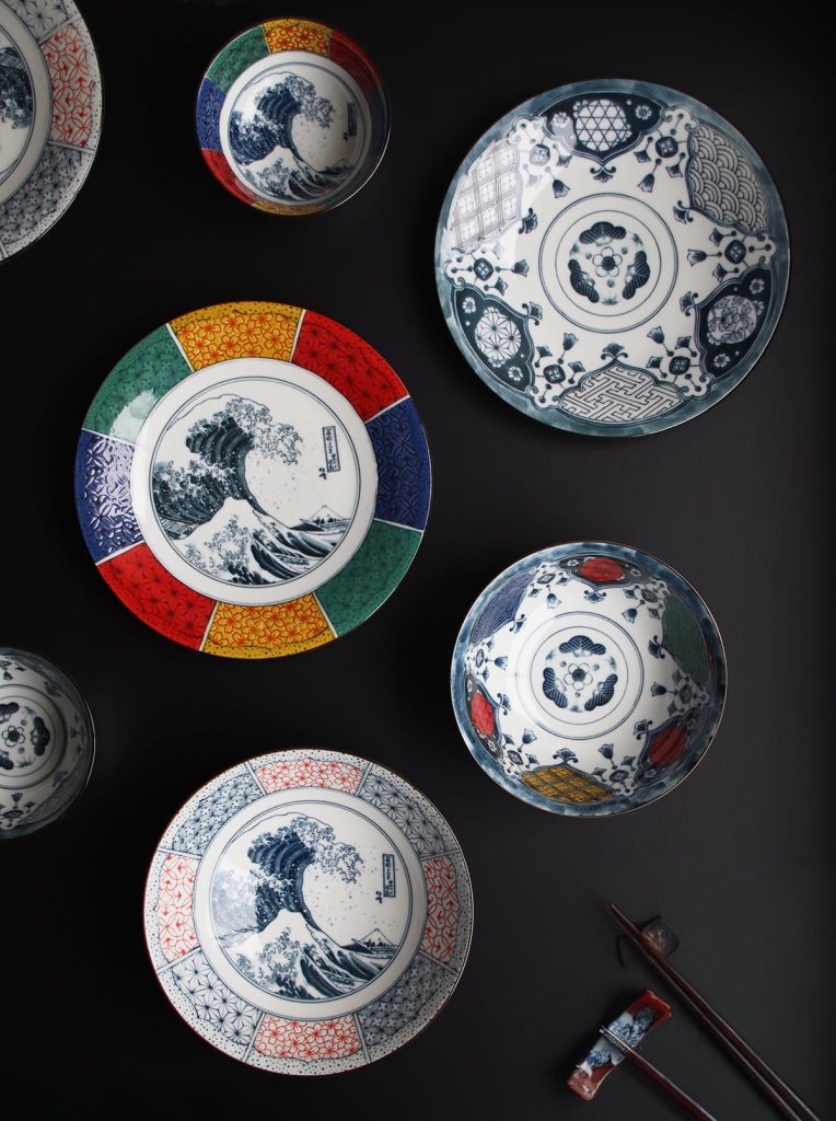 CERAMIC TABLEWARE “SHOZUI” (Mino ware)